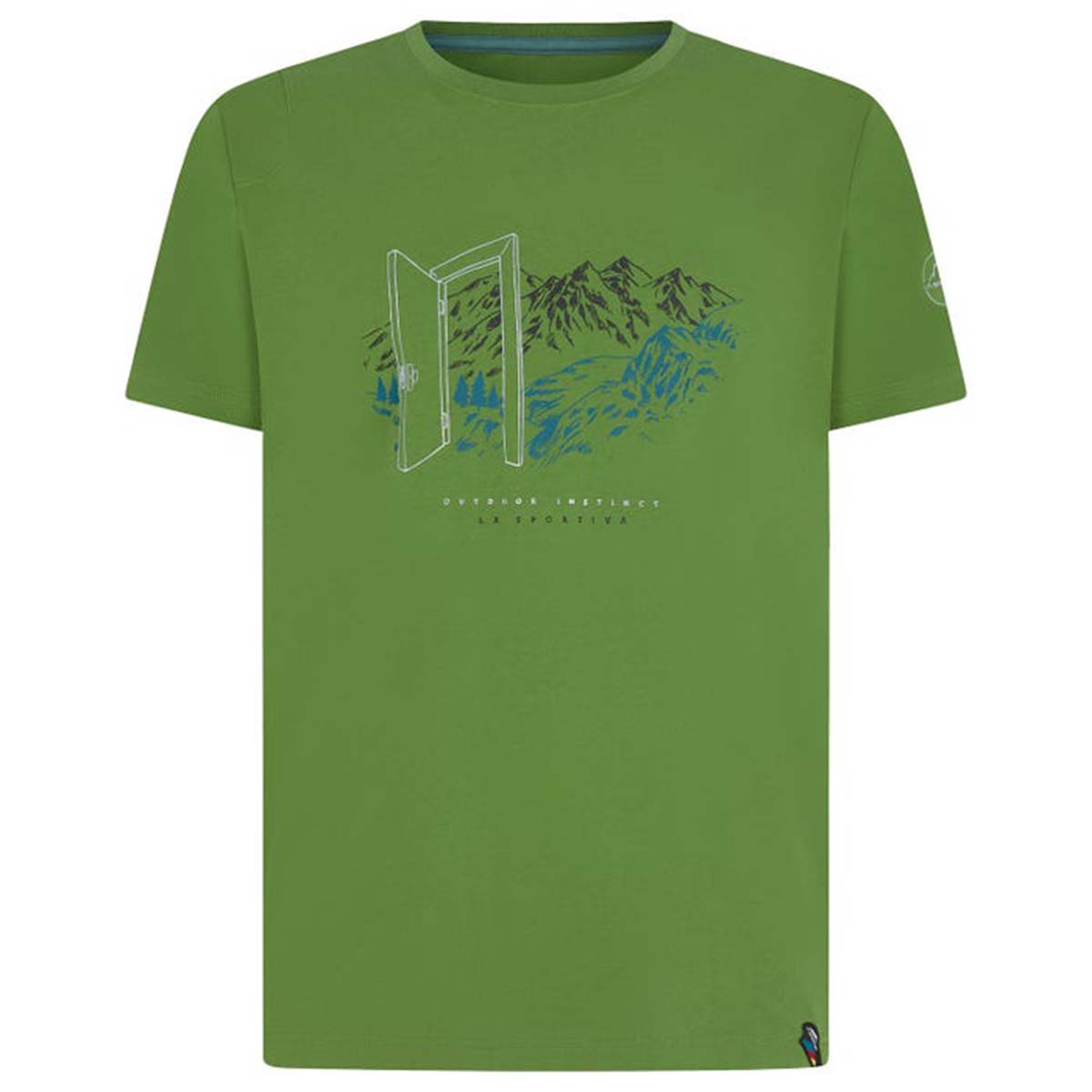 La Sportiva Outdoor Mens Climbing T-Shirt Green