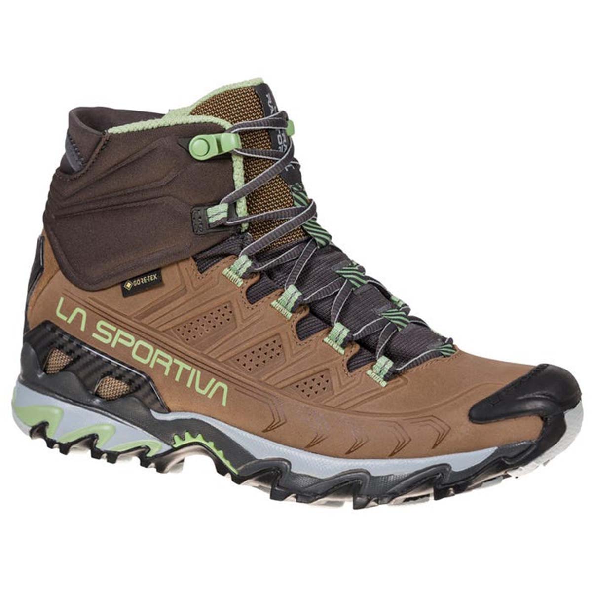 La Sportiva Ultra Raptor II Mid Leather GTX Womens Hiking Shoes Brown