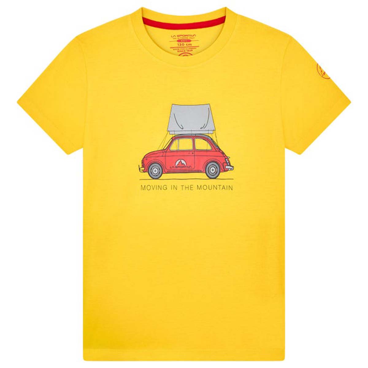 La Sportiva Cinquecento Kids Climbing T-Shirt Yellow