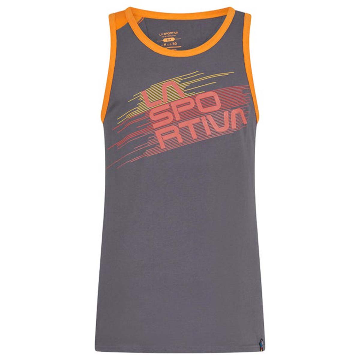 La Sportiva Stripe Mens Climbing Tank Top Grey