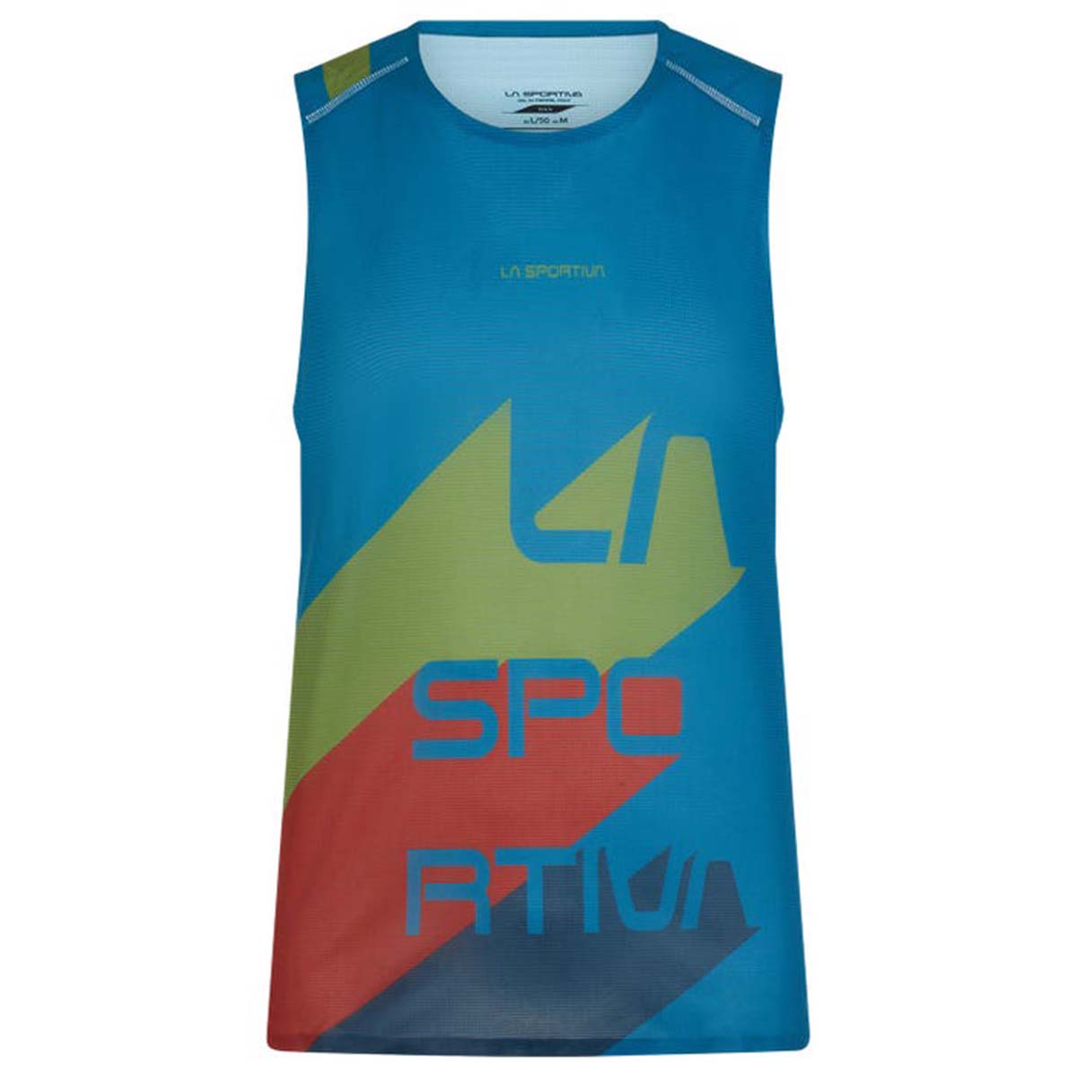 La Sportiva Vert Mens Running Tank Top Blue
