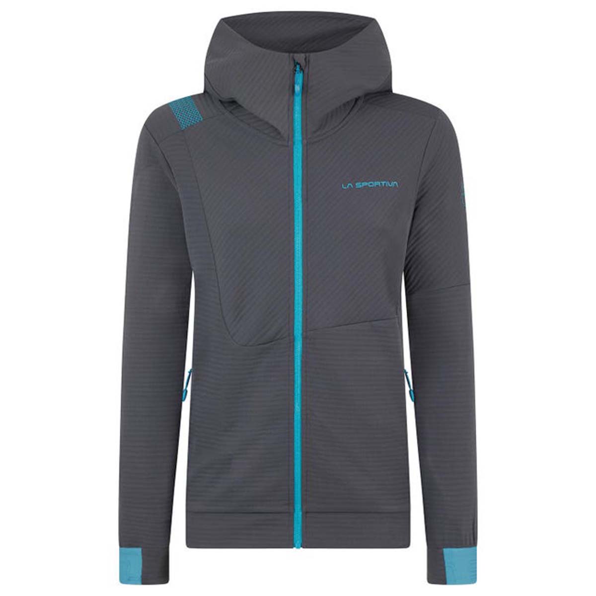 La Sportiva Mood Womens Climbing Hoodie Grey