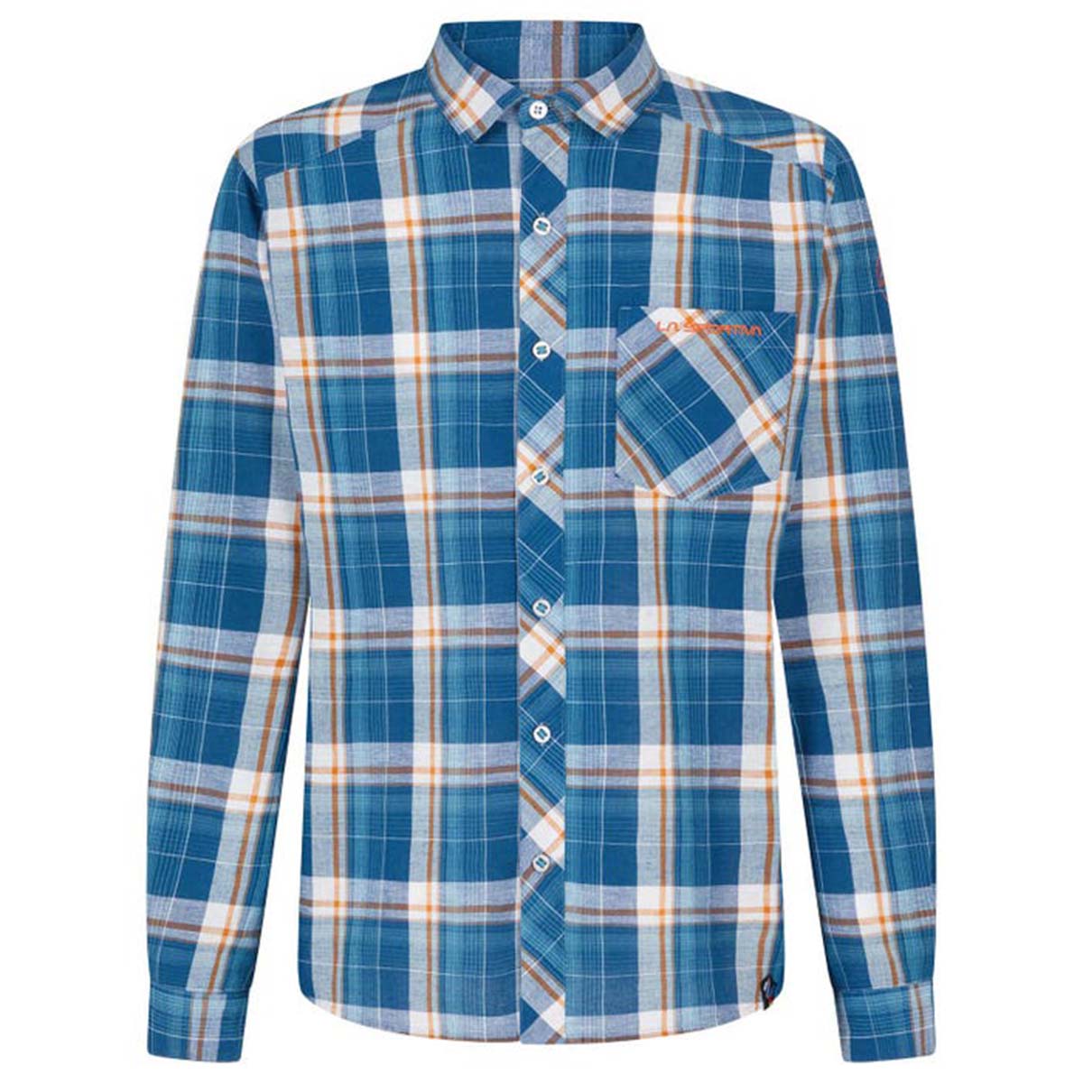 La Sportiva Sasquatch Mens Climbing Shirt Blue