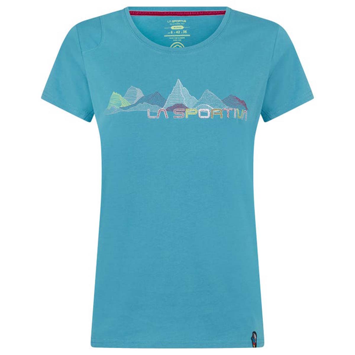 La Sportiva Peaks Womens Climbing T-Shirt Blue