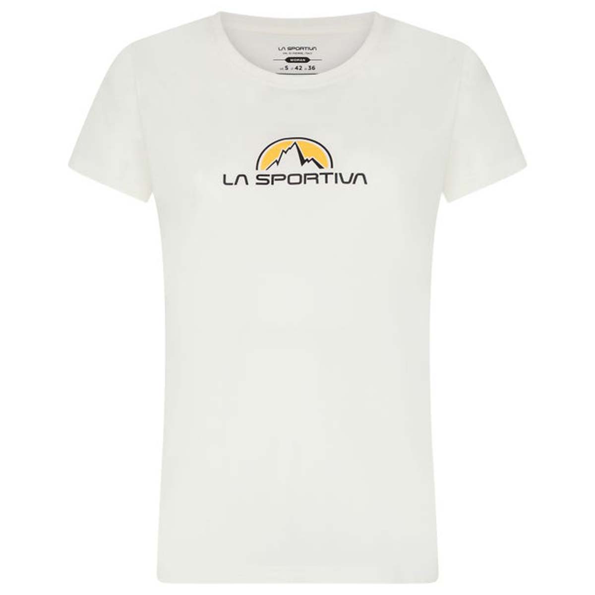 La Sportiva Footstep Womens Climbing Tee White