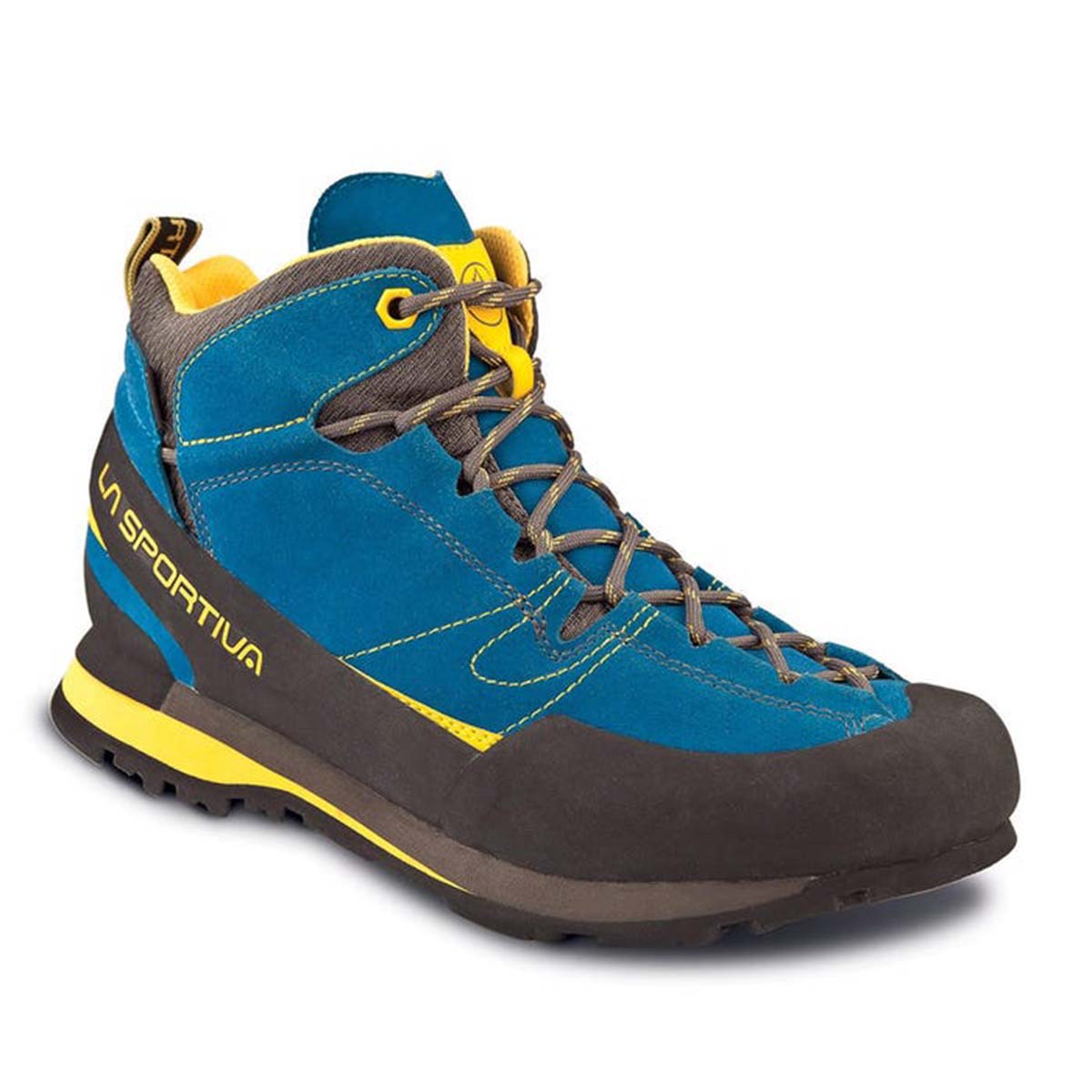 La Sportiva Boulder X Mid Mens Approach Shoes Blue