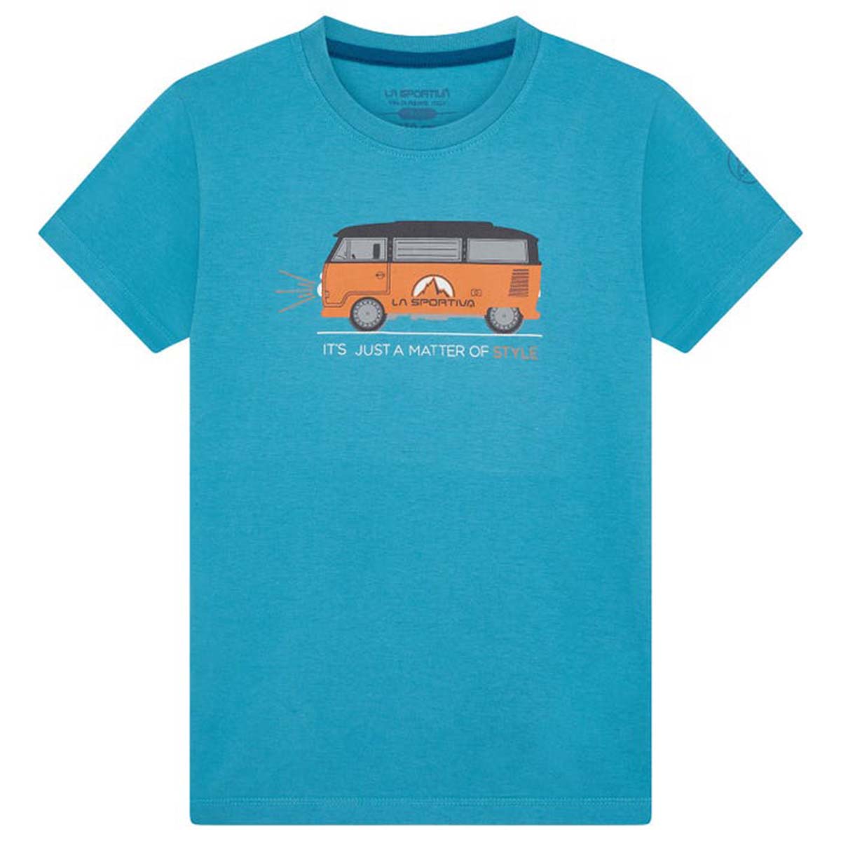 La Sportiva Van Kids Climbing T-Shirt Blue