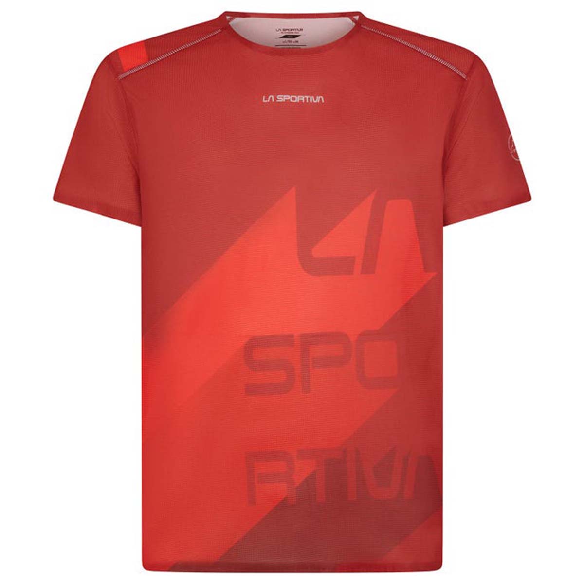 La Sportiva Stream Mens Running T-Shirt Red