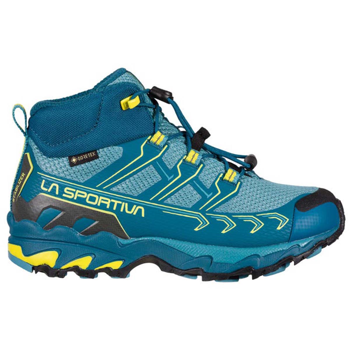 La Sportiva Ultra Raptor II Mid JR GTX Kids Hiking Shoes Blue