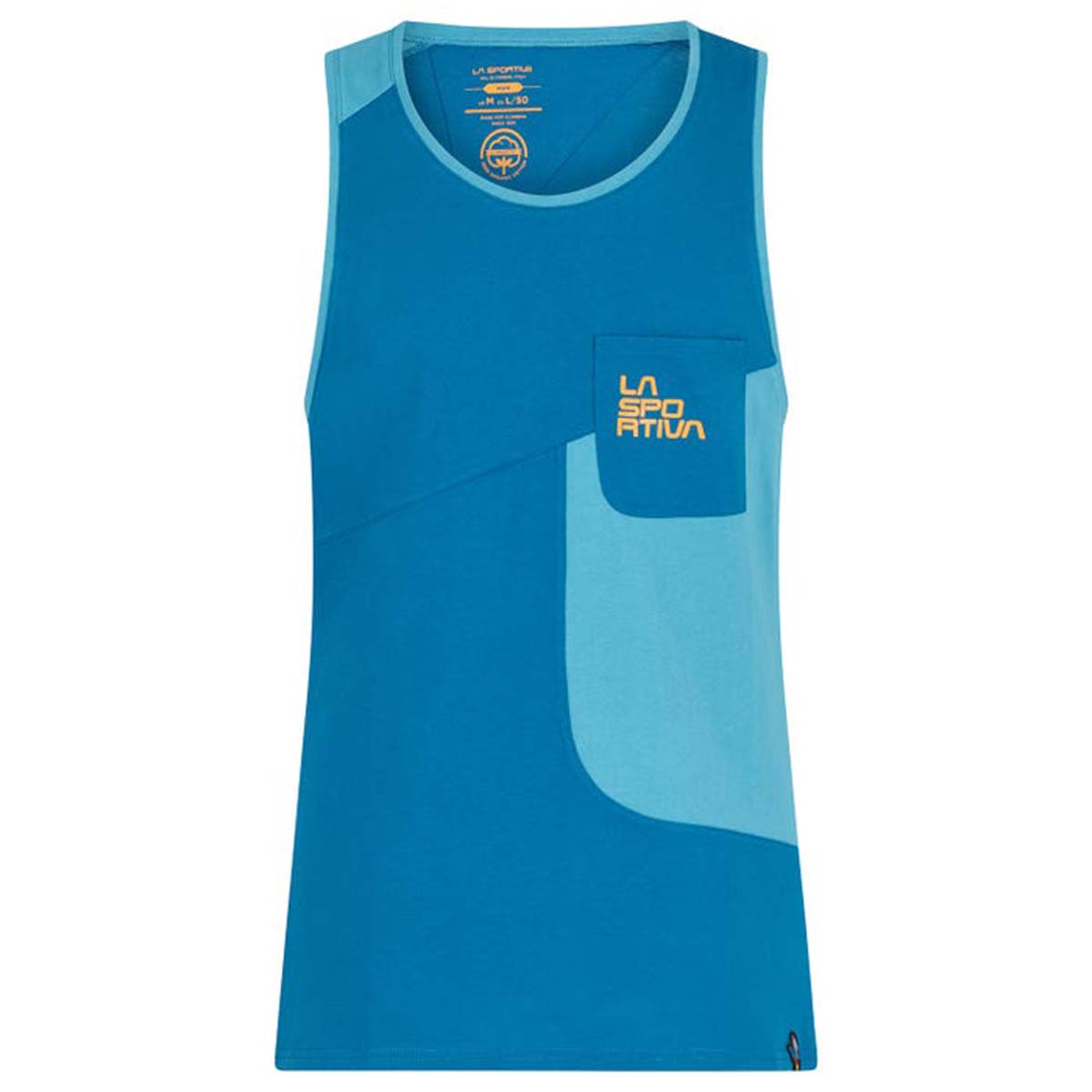 La Sportiva Dude Mens Climbing Tank Top Blue