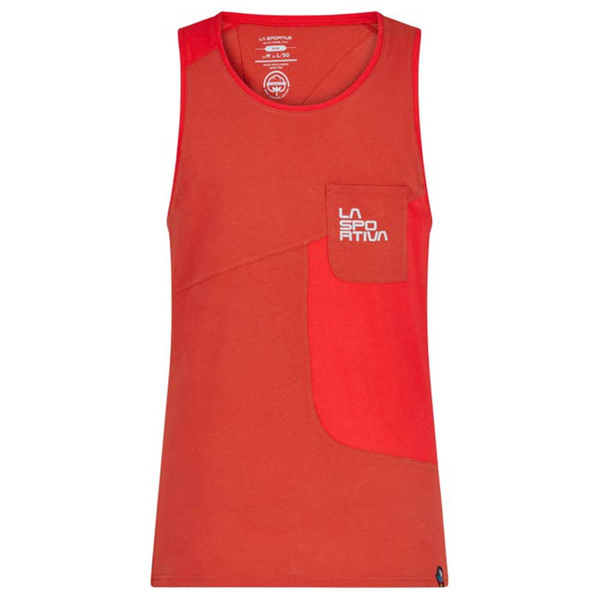 La Sportiva Dude Mens Climbing Tank Top Red