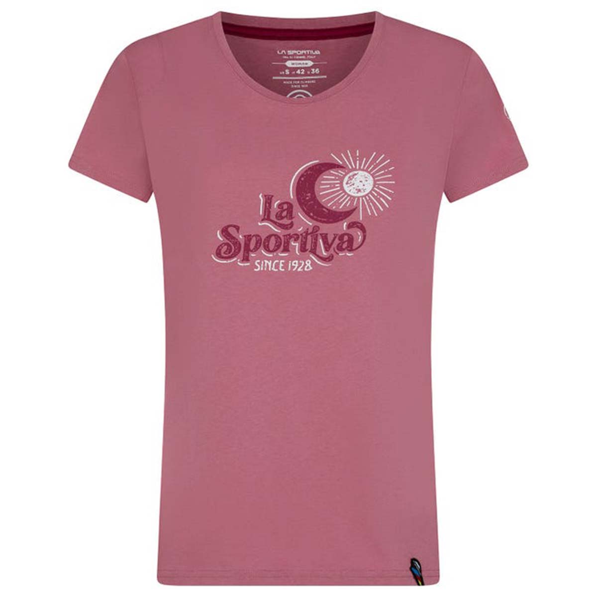 La Sportiva Luna Womens Climbing T-Shirt Pink