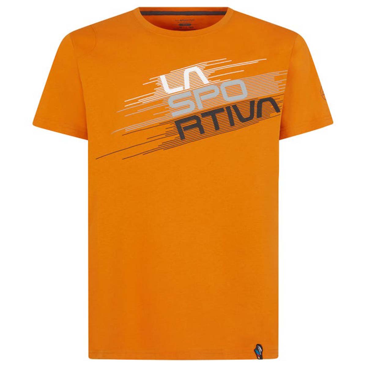 La Sportiva Stripe Evo Mens Climbing T-Shirt Orange