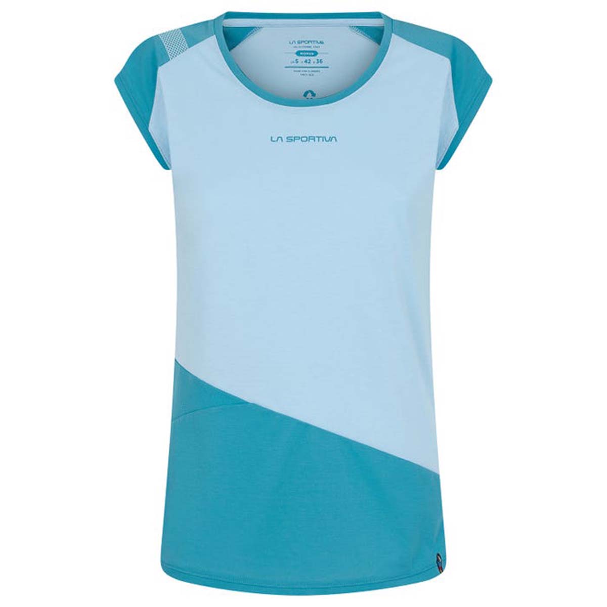 La Sportiva Hold Womens Climbing T-Shirt Blue