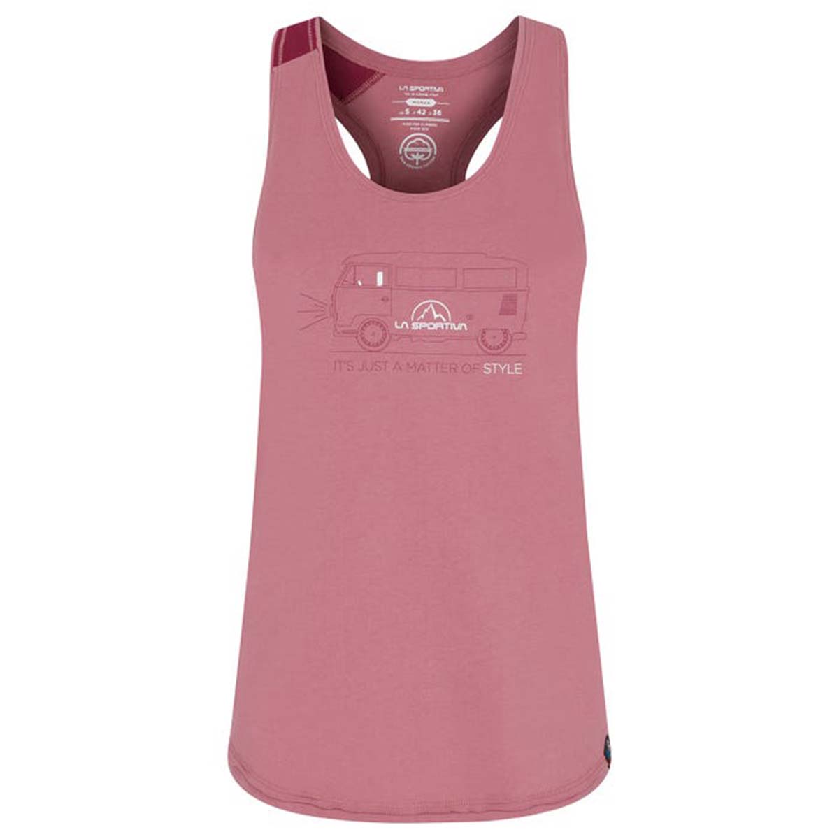 La Sportiva Van Womens Climbing Tank Top Pink