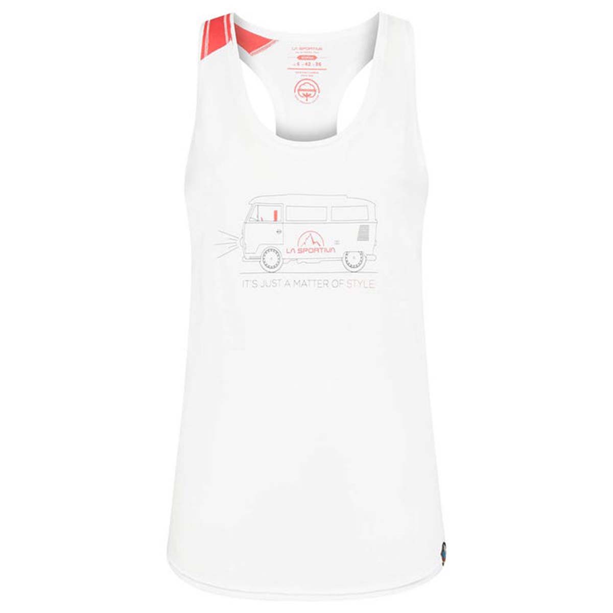 La Sportiva Van Womens Climbing Tank Top White
