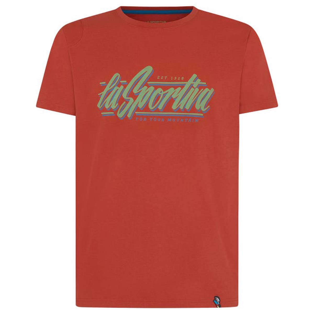 La Sportiva Retro Mens Climbing T-Shirt Red