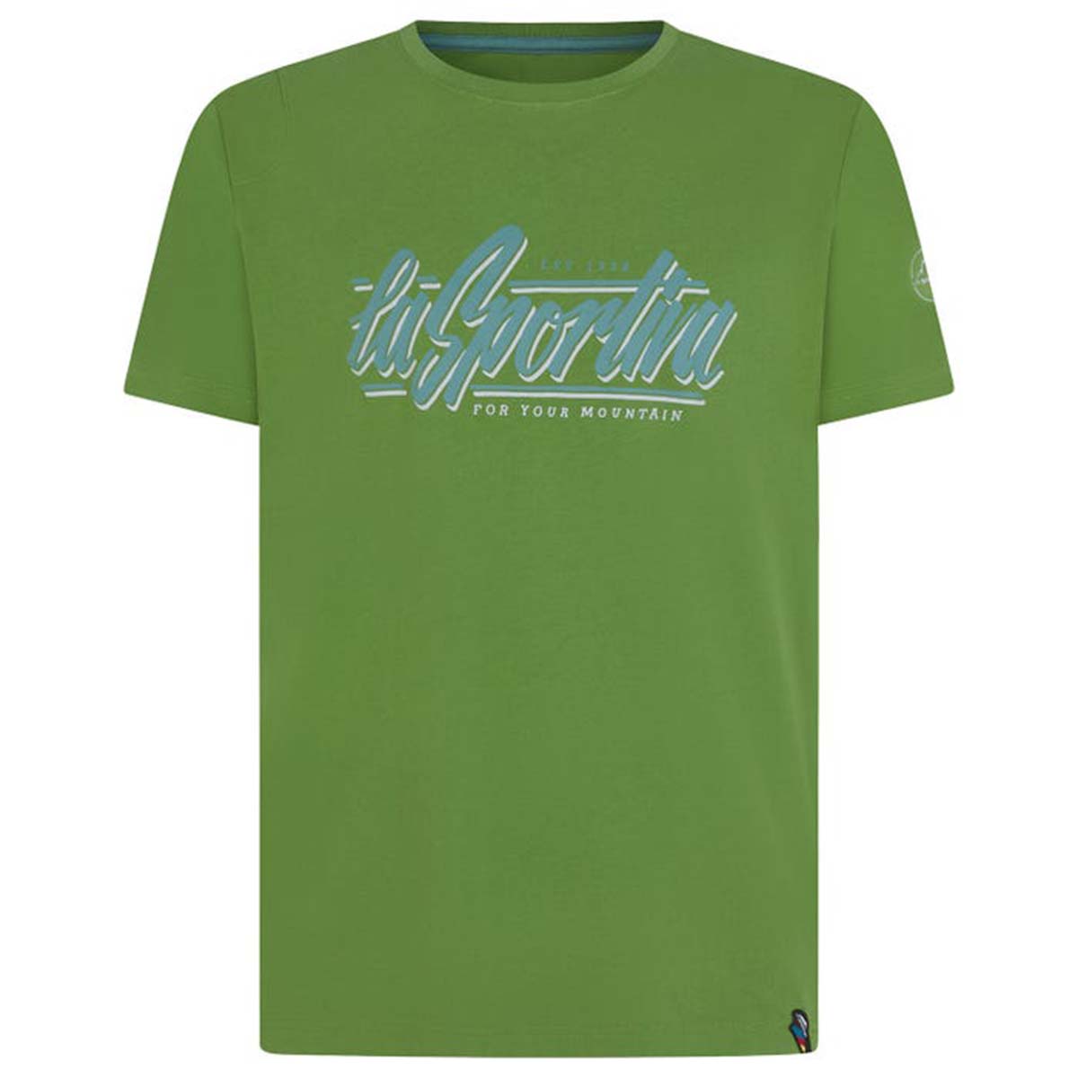 La Sportiva Retro Mens Climbing T-Shirt Green