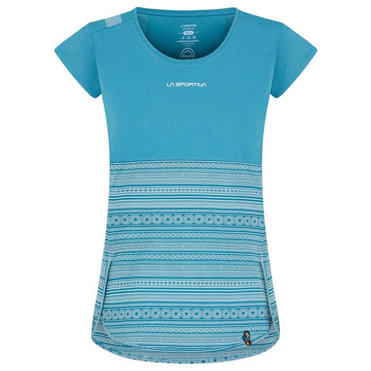 La Sportiva Lidra Womens Climbing T-Shirt Blue