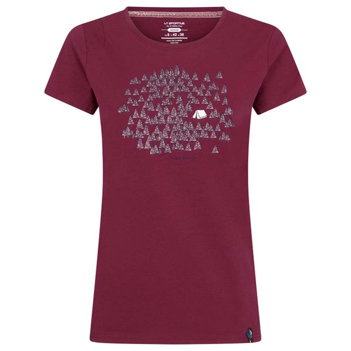 La Sportiva Forest Womens Climbing T-Shirt Purple