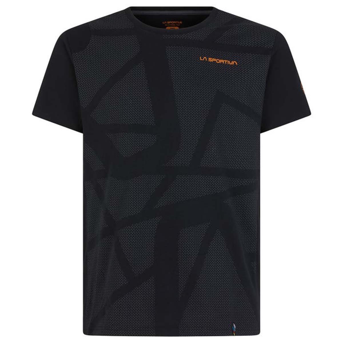 La Sportiva Skwama Mens Climbing T-Shirt Black