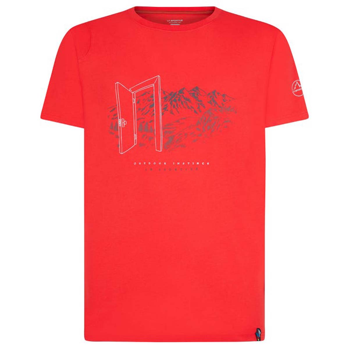 La Sportiva Outdoor Mens Climbing T-Shirt Red