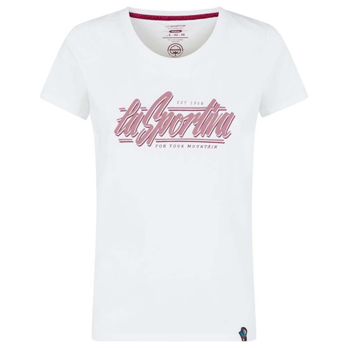 La Sportiva Retro Womens Climbing T-Shirt White