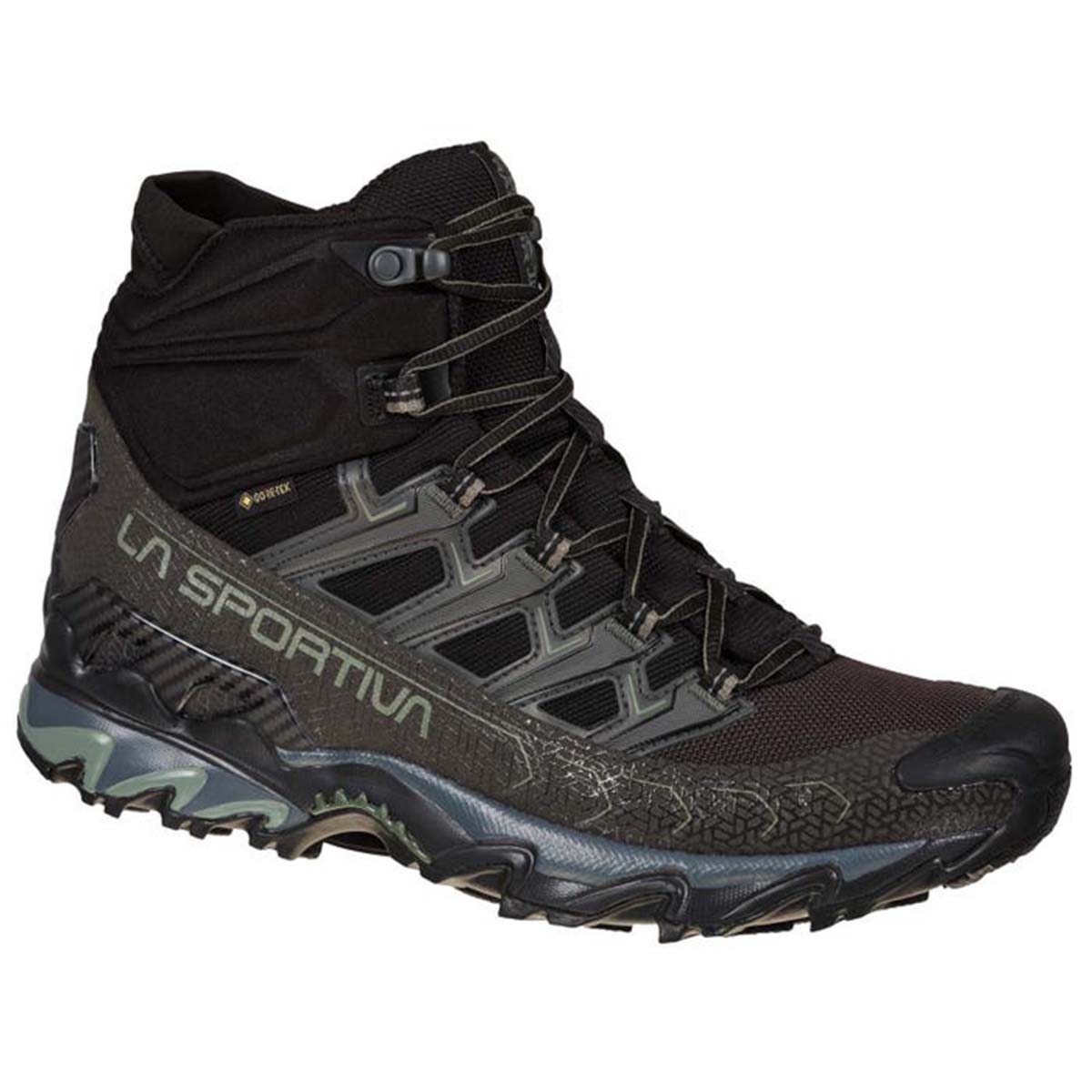 La Sportiva Ultra Raptor II Mid GTX Mens Hiking Shoes Black