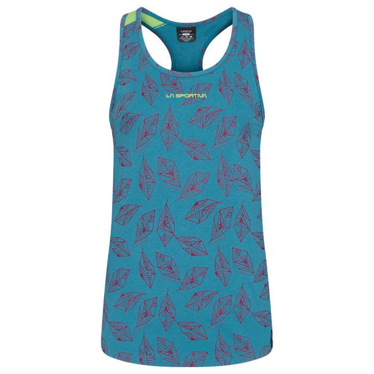 La Sportiva Leaf Womens Climbing Tank Top Blue