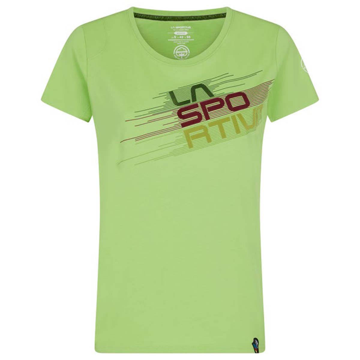 La Sportiva Stripe Evo Womens Climbing T-Shirt Green