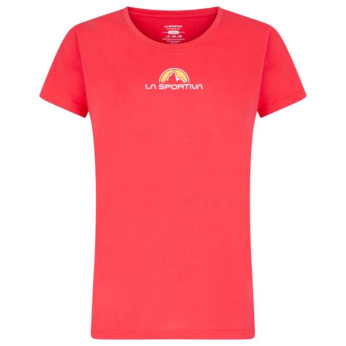 La Sportiva Brand Womens Climbing Tee Pink