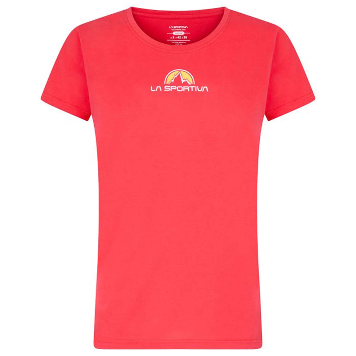 La Sportiva Footstep Womens Climbing Tee Pink