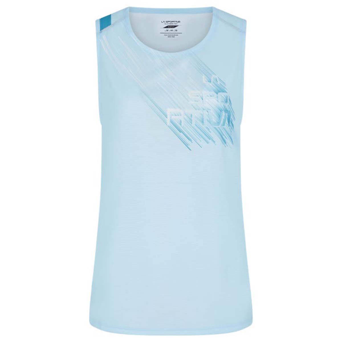La Sportiva Defy Womens Running Tank Top Blue