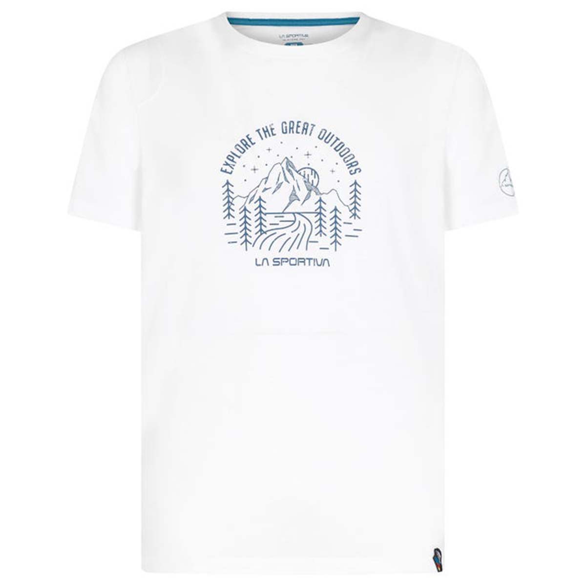 La Sportiva Explorer Mens Climbing T-Shirt White