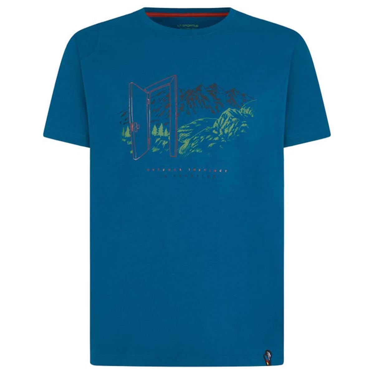 La Sportiva Outdoor Mens Climbing T-Shirt Blue