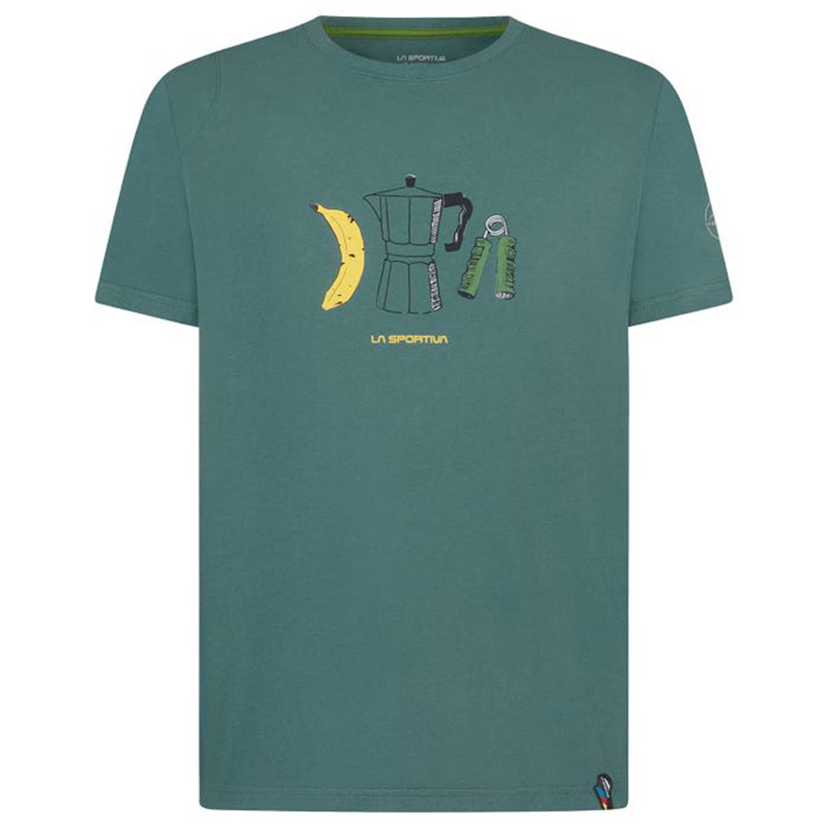 La Sportiva Breakfast Mens Climbing T-Shirt Green
