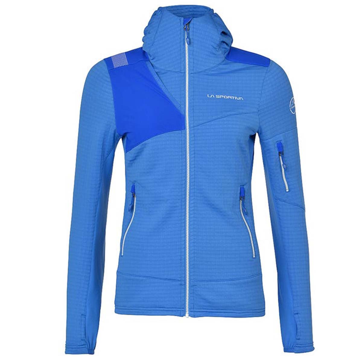 La Sportiva Lucendro Thermal Womens Mountaineering Hoodie Blue