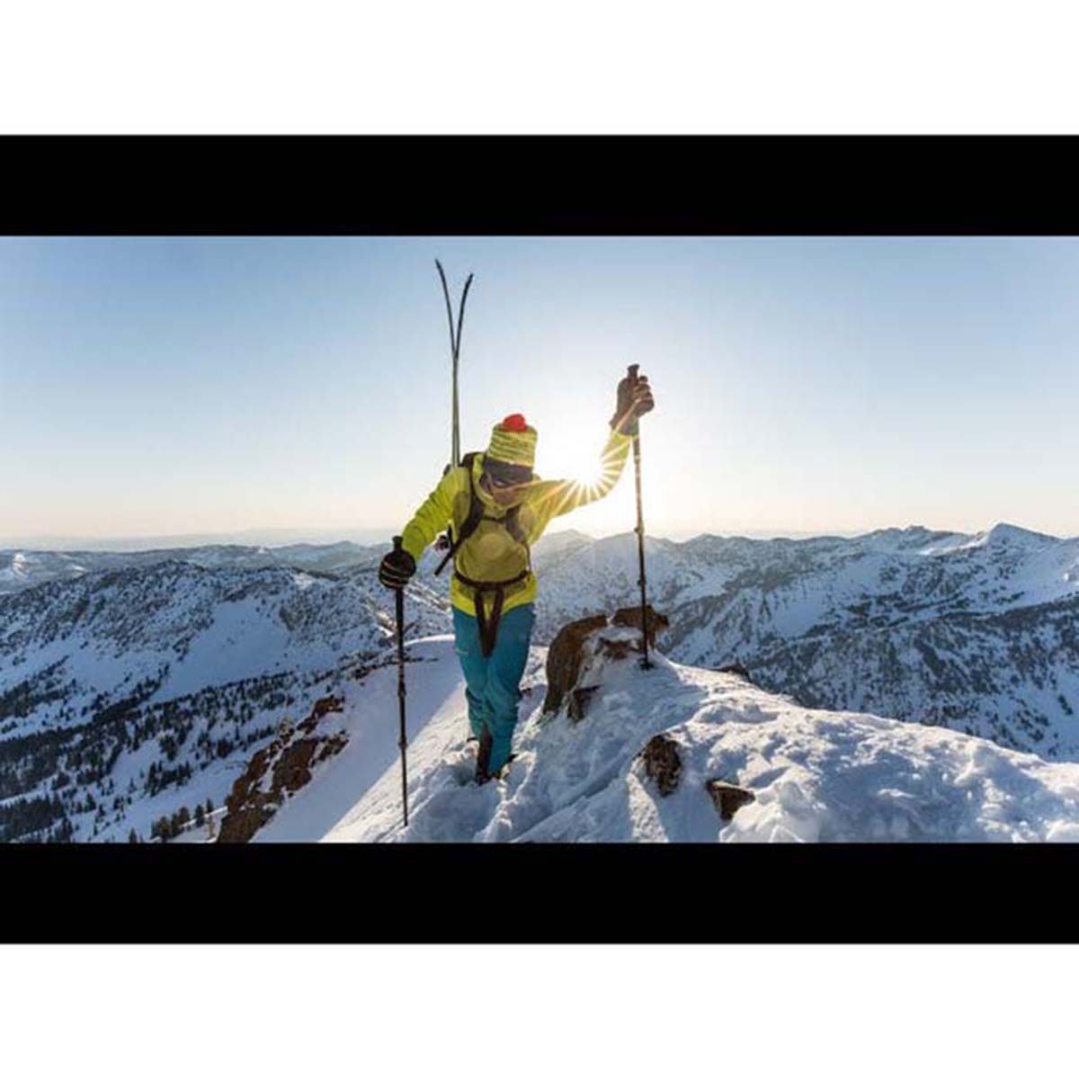 La Sportiva Sunlite Mens Ski Backpack Black