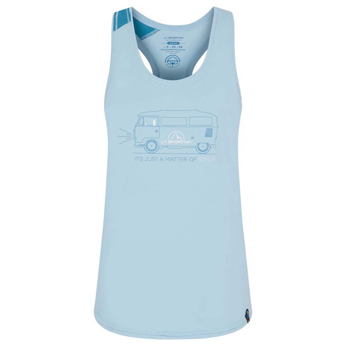 La Sportiva Van Womens Climbing Tank Top Blue