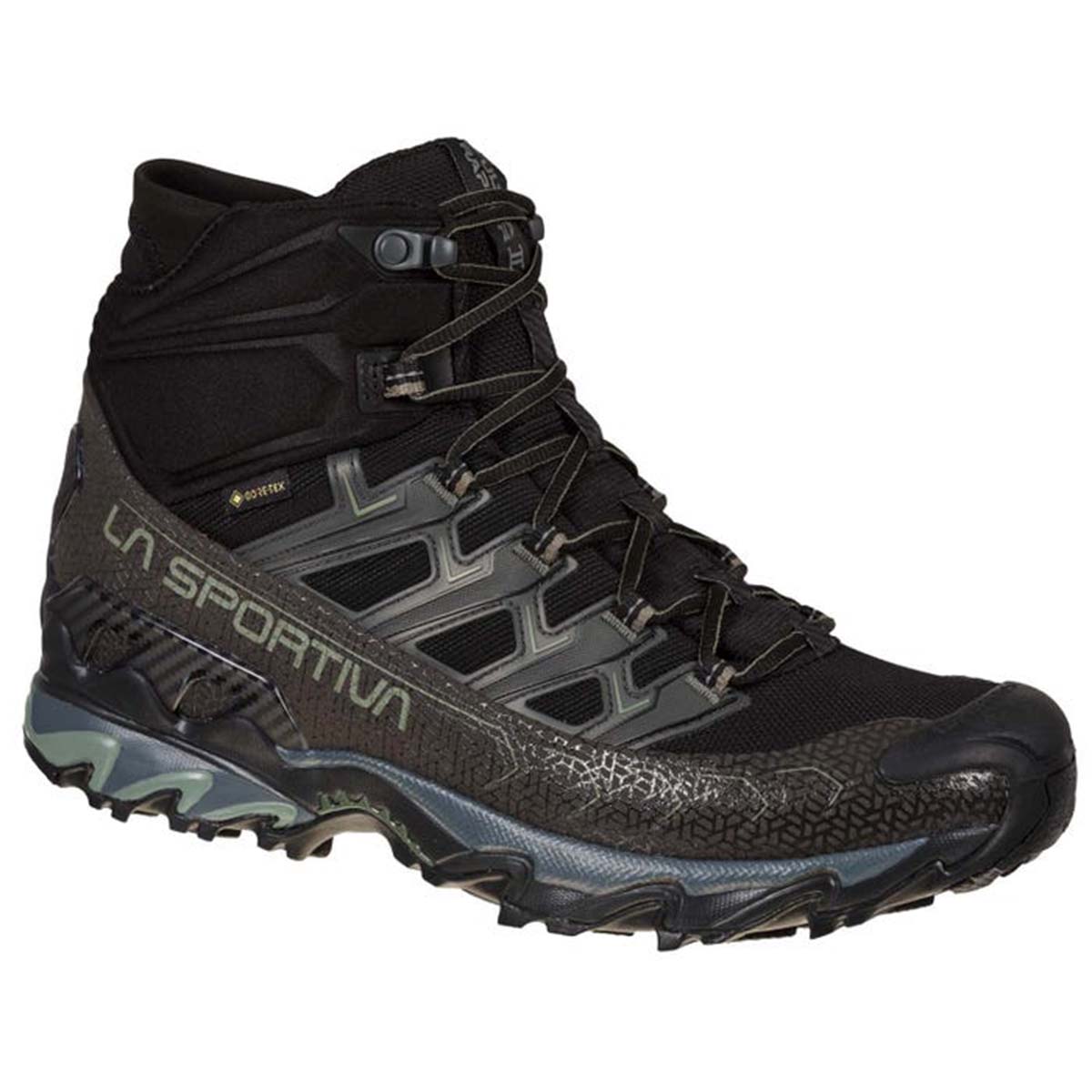 La Sportiva Ultra Raptor II Mid Wide GTX Mens Hiking Shoes Black