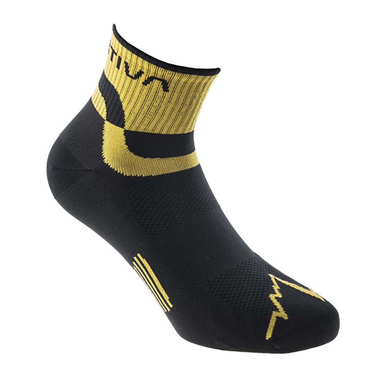 La Sportiva Trail Mens Running Socks Black