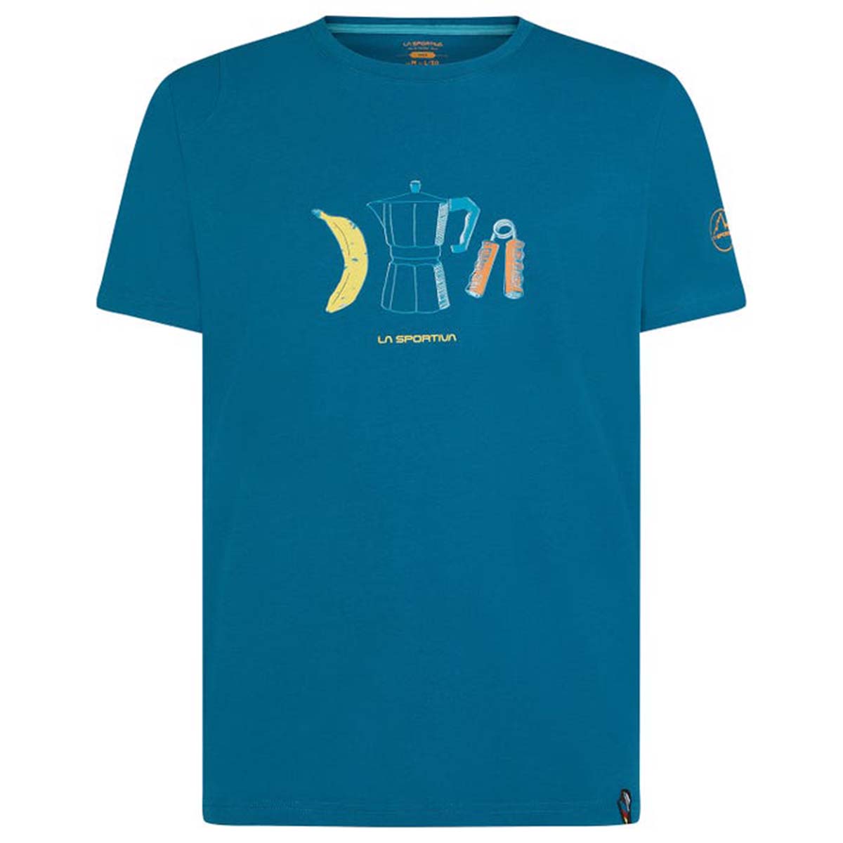 La Sportiva Breakfast Mens Climbing T-Shirt Blue