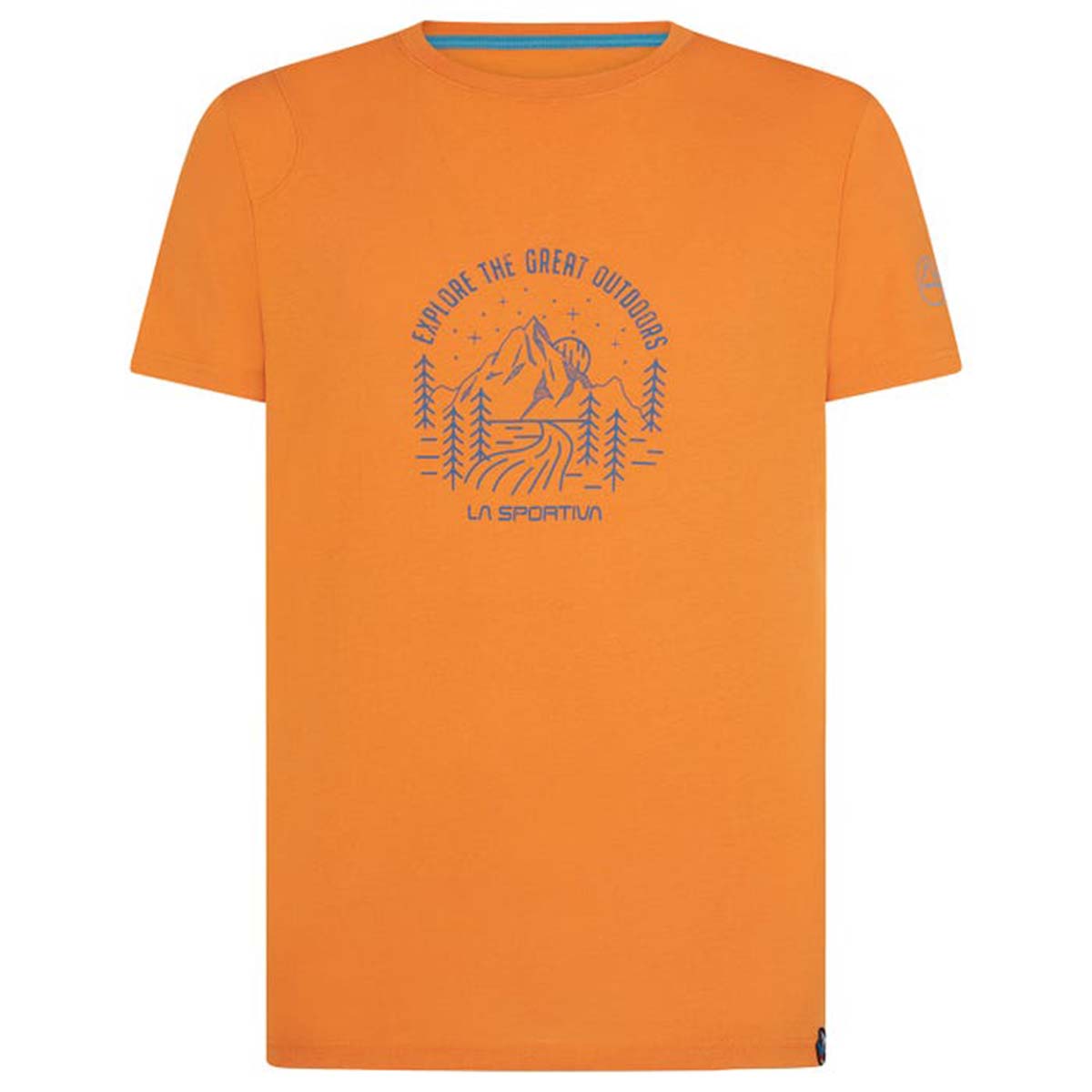 La Sportiva Explorer Mens Climbing T-Shirt Orange