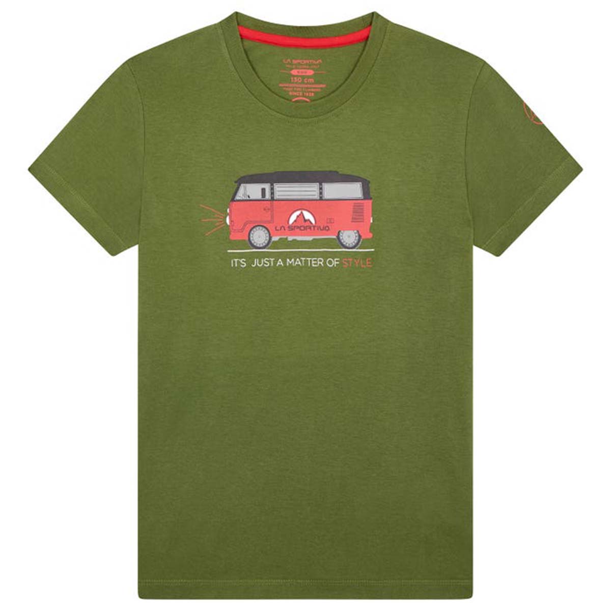 La Sportiva Van Kids Climbing T-Shirt Green