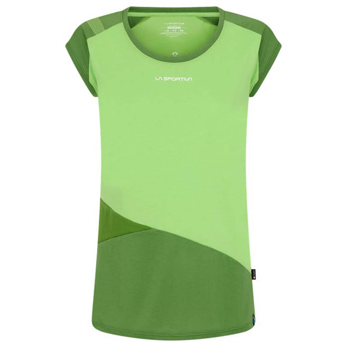 La Sportiva Hold Womens Climbing T-Shirt Green