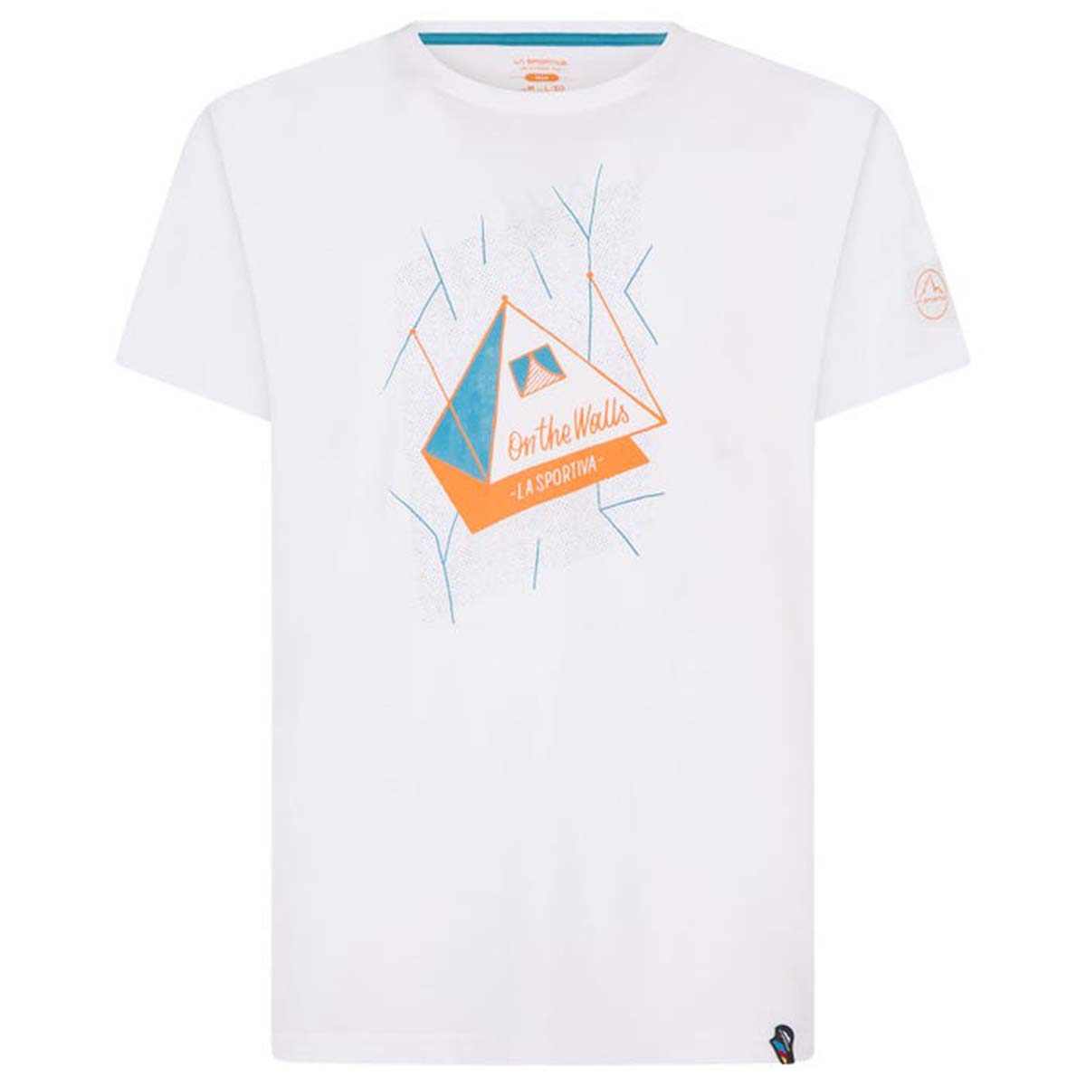 La Sportiva On the Walls Mens Climbing T-Shirt White
