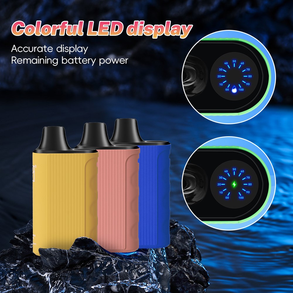 D8 10000 Puff Electronic Cigarette Vape LED Display Screen