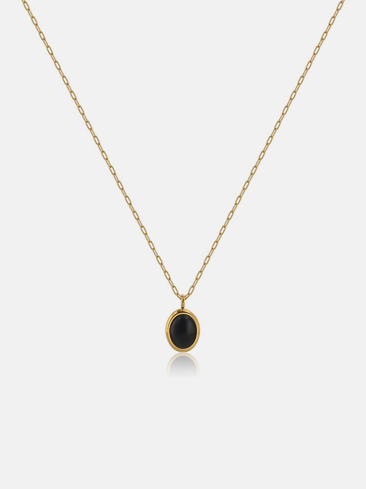 Thecomense - Black Diadem Necklace