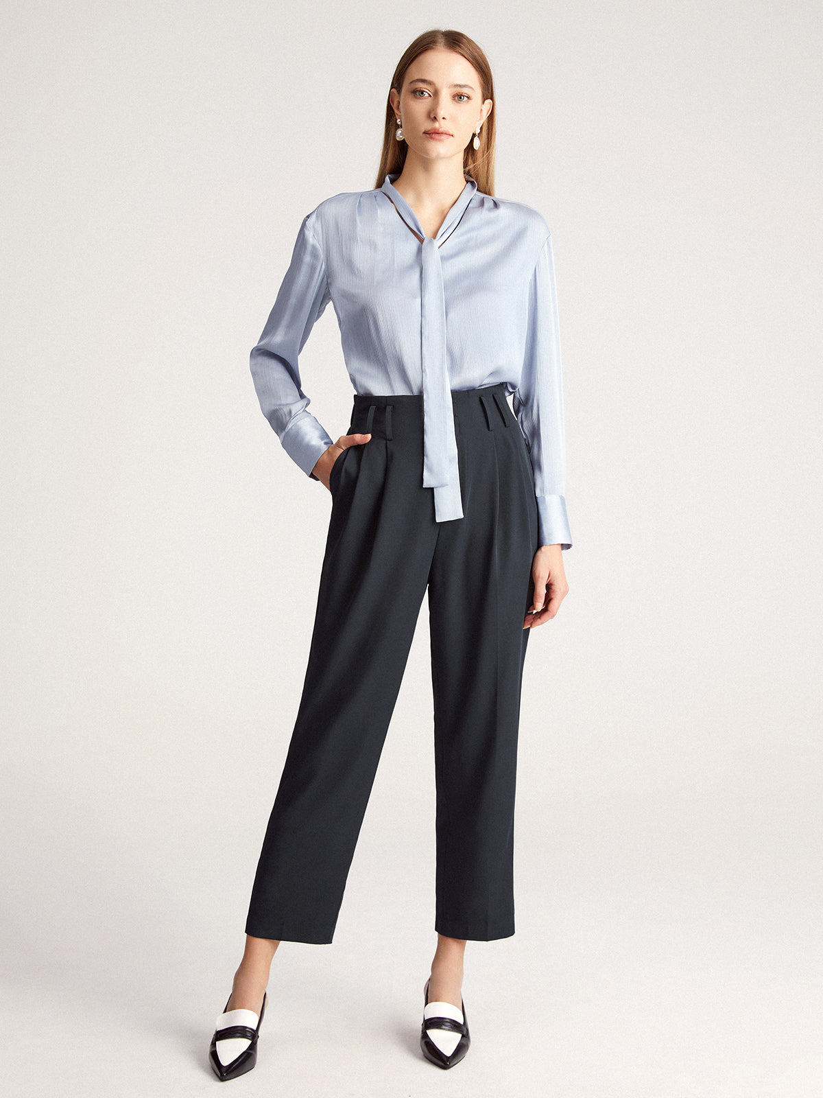 Thecomense - Salute Straight Leg Pants