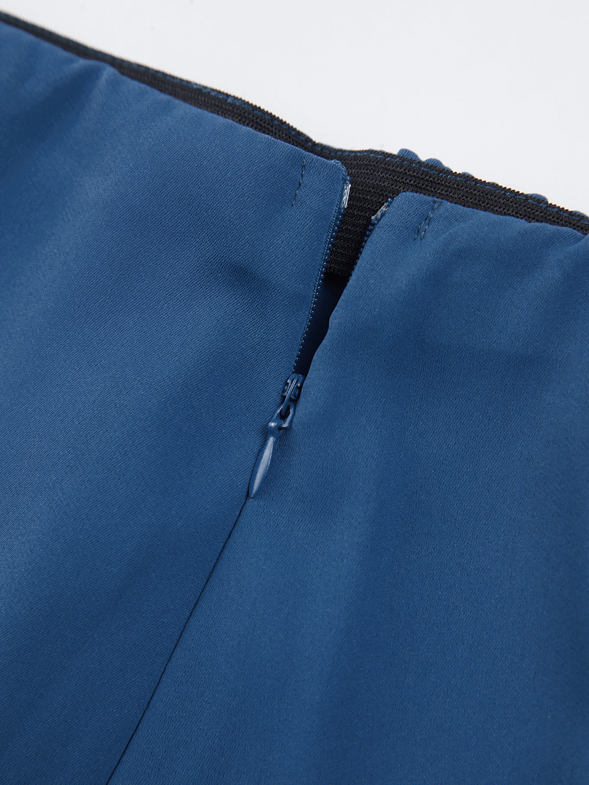 Thecomense - Eyelet High Waisted Midi Skirt